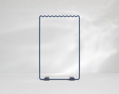 Contemporary Sine Wave Coat Rack Medium in Blue by Erik Olovsson