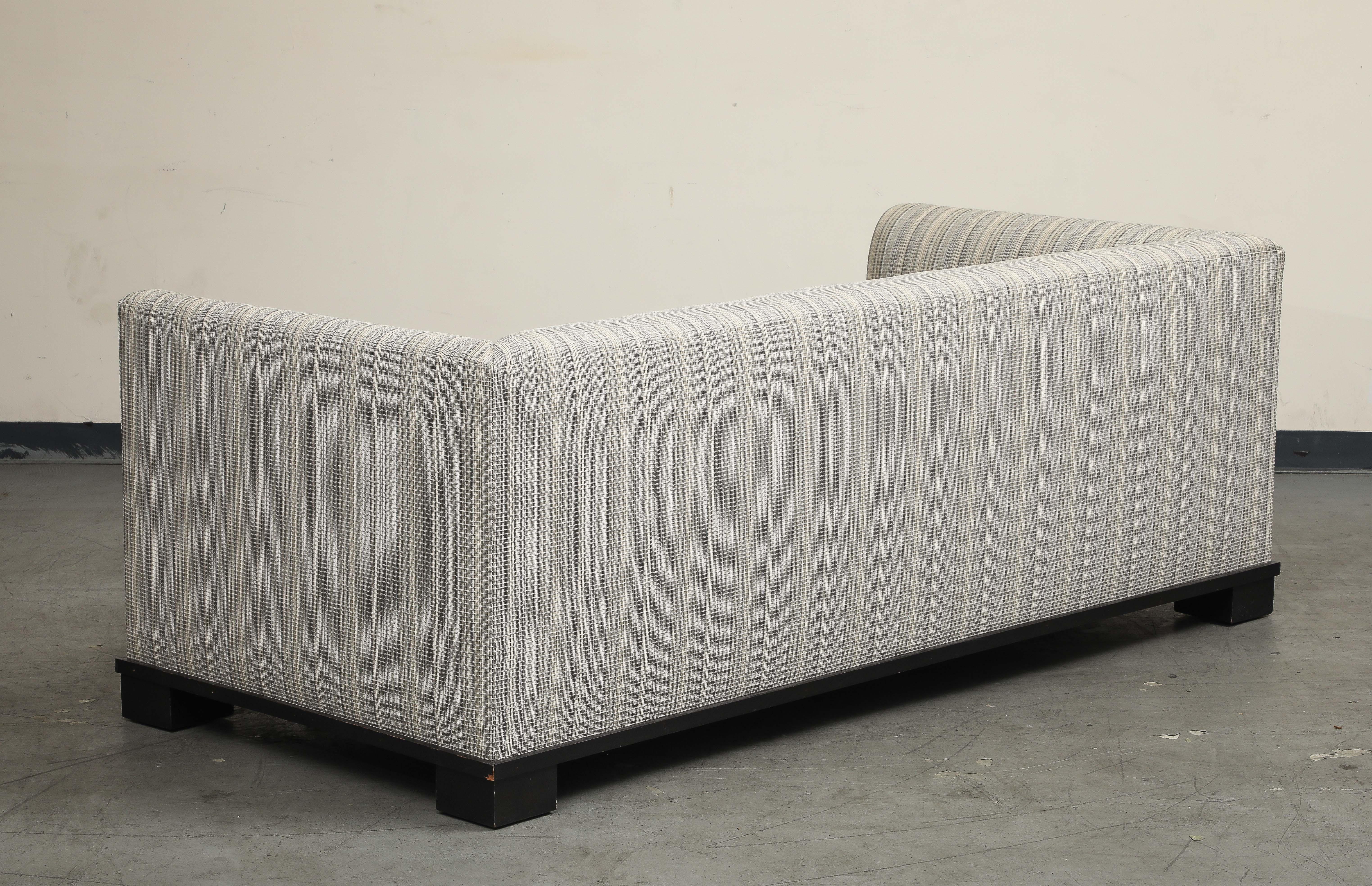20th Century Contemporary Single-Cushion Sofa For Sale
