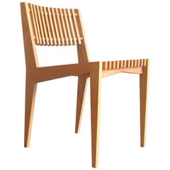 Contemporary Slat Chair by MRL Creative Made to Order
