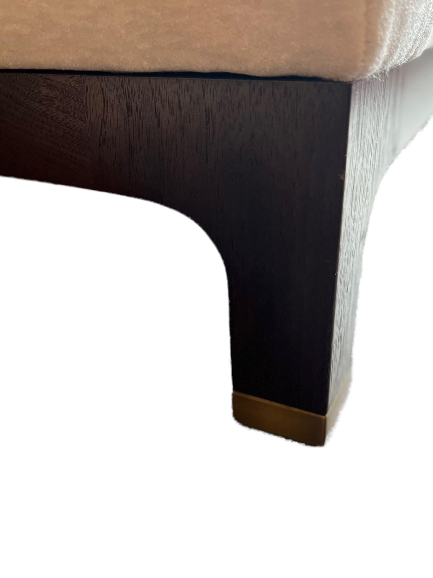 Contemporary Slipper Bench Designed by Ralph Rucci for Holly Hunt 5