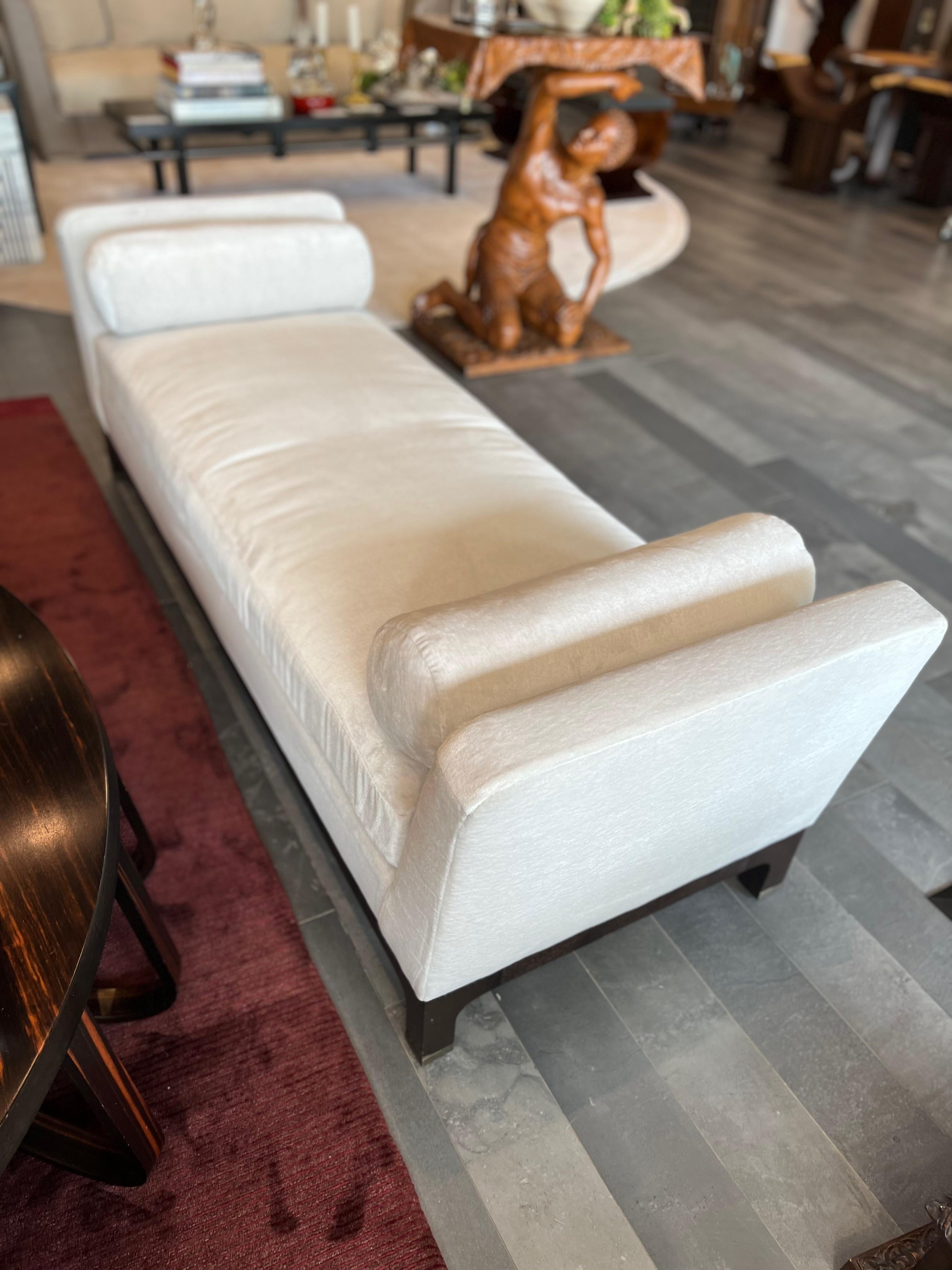 Contemporary Slipper Bench Designed by Ralph Rucci for Holly Hunt 8