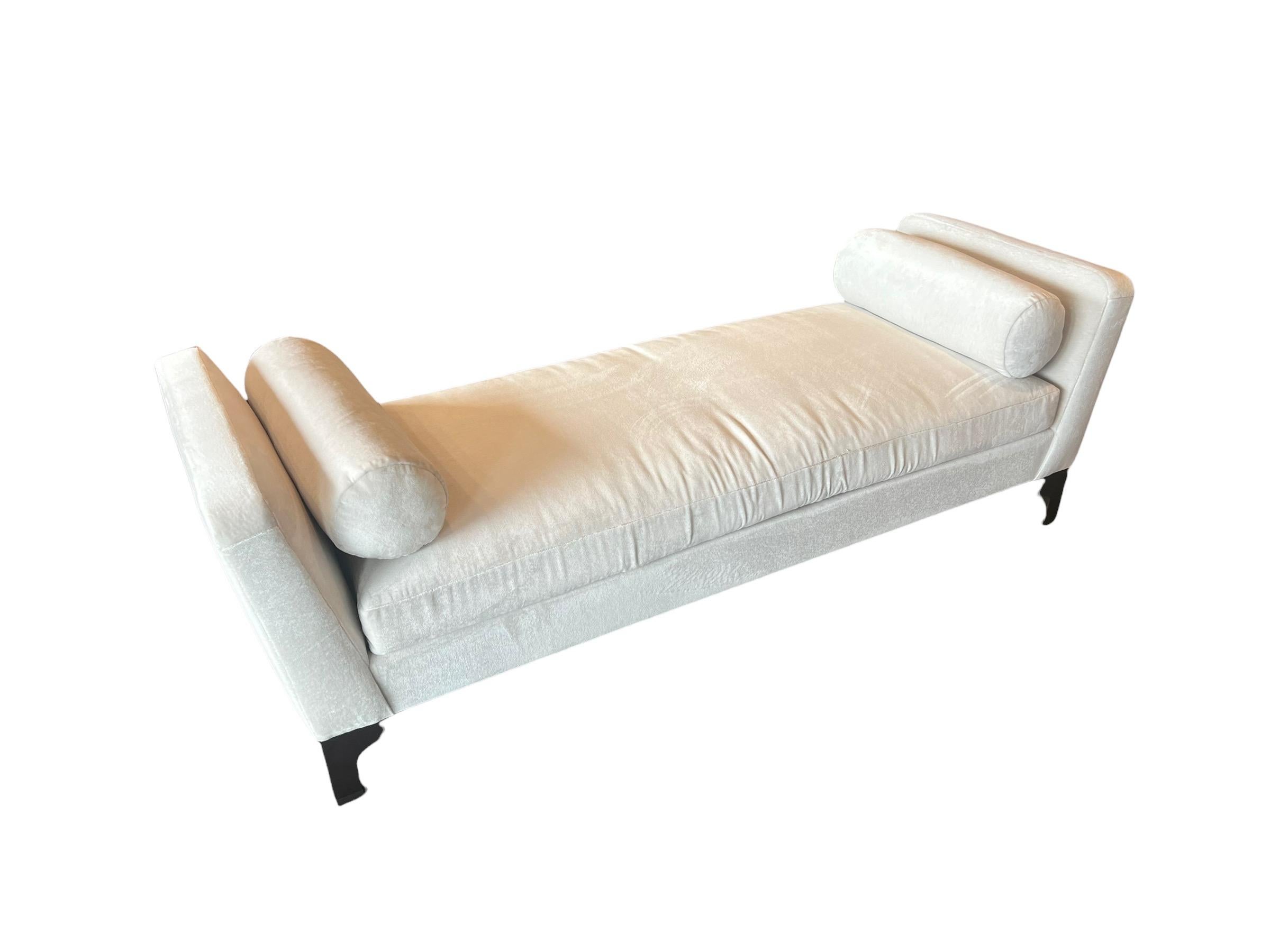 Contemporary Slipper Bench Designed by Ralph Rucci for Holly Hunt For Sale 2