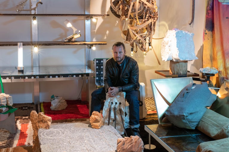 Contemporary 'SLV Chair' by Lionel Jadot Belgian Art and Design Basel, 2021 For Sale at 1stDibs