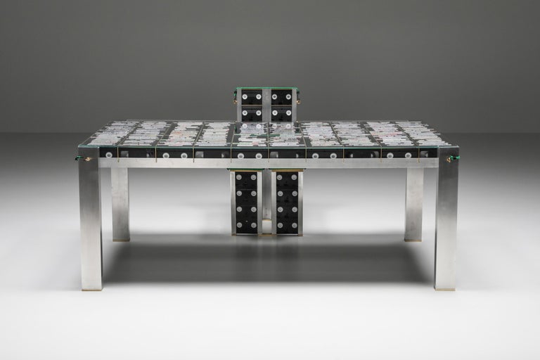 Contemporary 'Slv Table' by Lionel Jadot Belgian Art and Design Basel 2021 For Sale at 1stDibs
