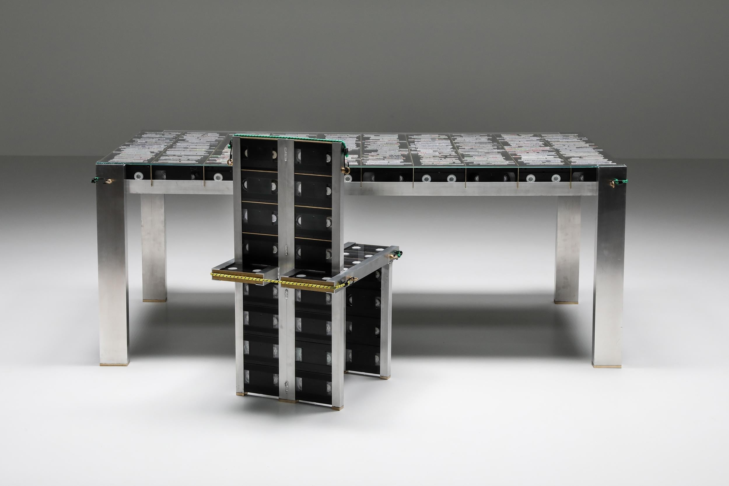 Funktionaler Kunsttisch „Slv Table“ von Lionel Jadot, Belgien, 2021 (Belgisch) im Angebot
