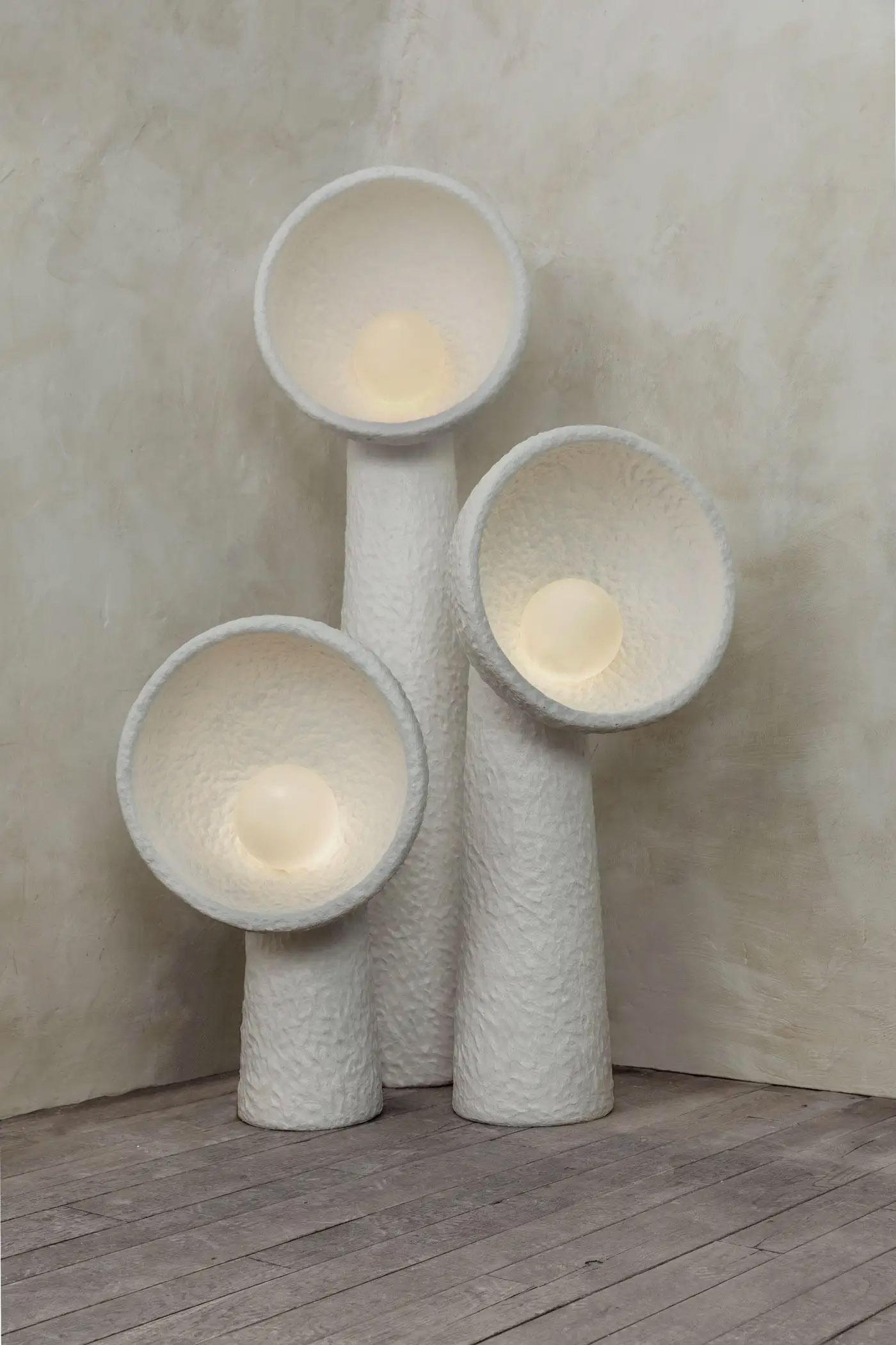 Petit lampadaire contemporain  - Soniah par Victoriya Yakusha pour Faina en vente 4