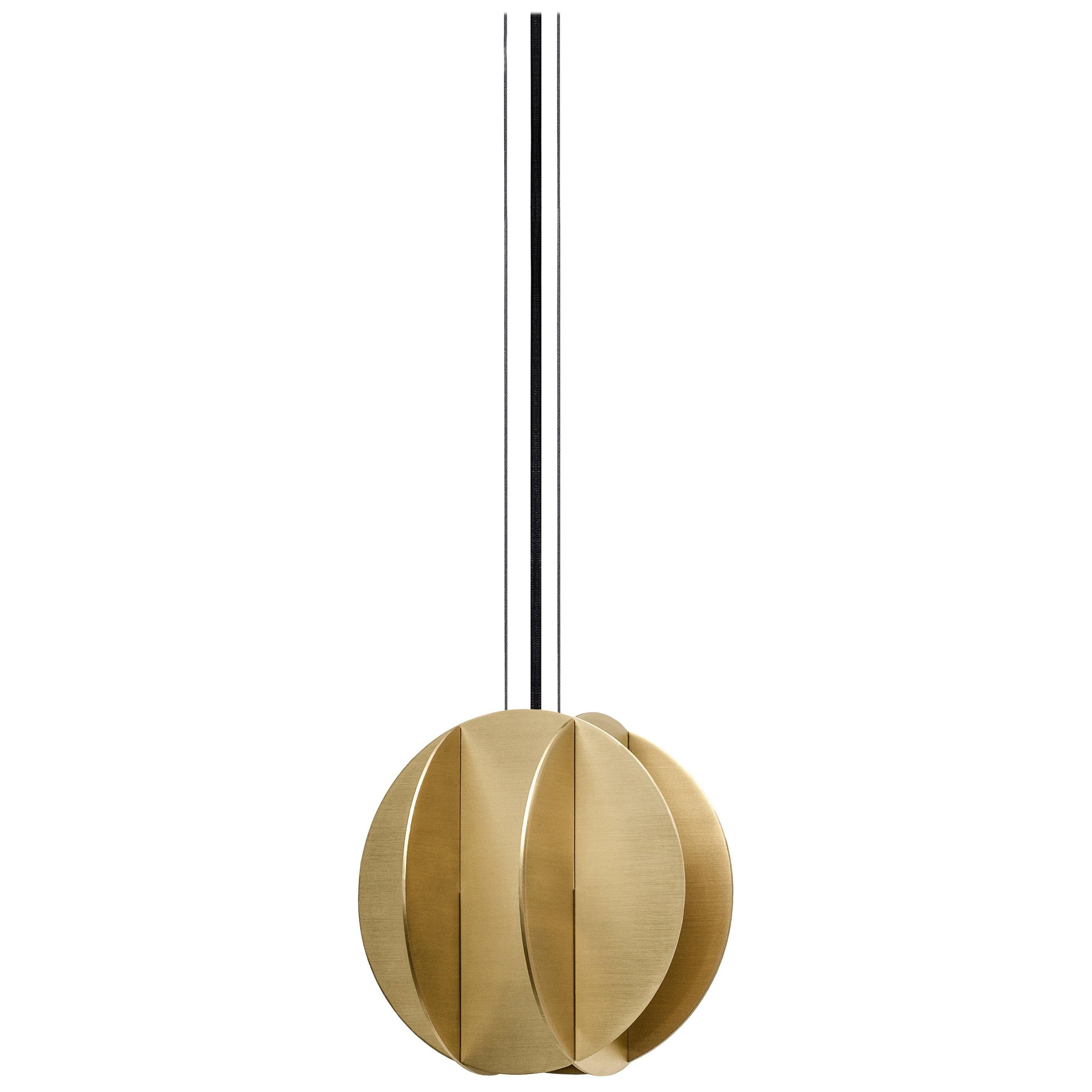Contemporary Small Pendant 'EL Lamp CS3' by NOOM, Stainless Steel For Sale 2