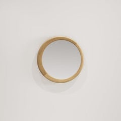 Hand-Crafted Wood Frame Contemporary Wall Mirror from Europe