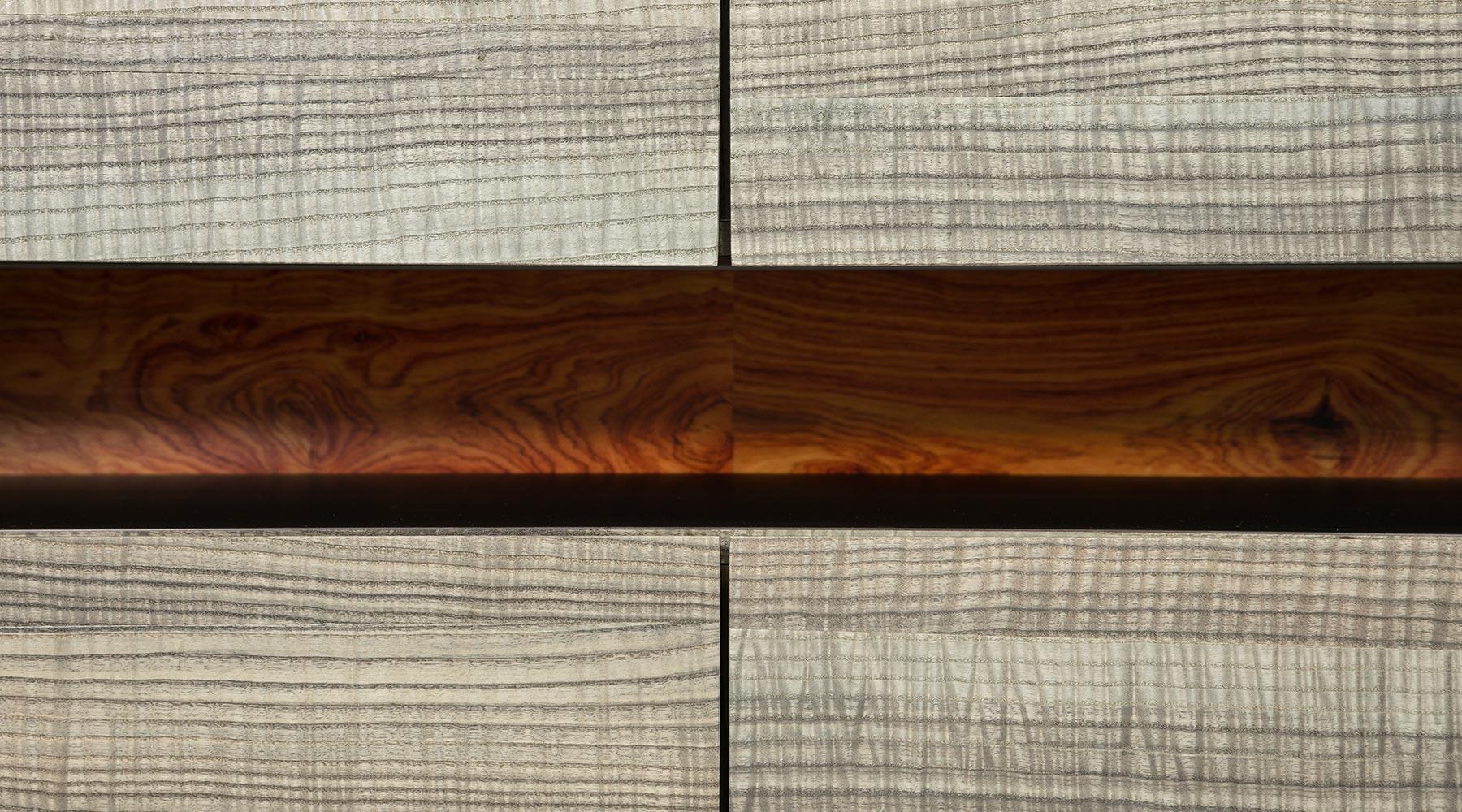 Contemporary Smoked Ash Sideboard by Johannes Hock For Sale 4