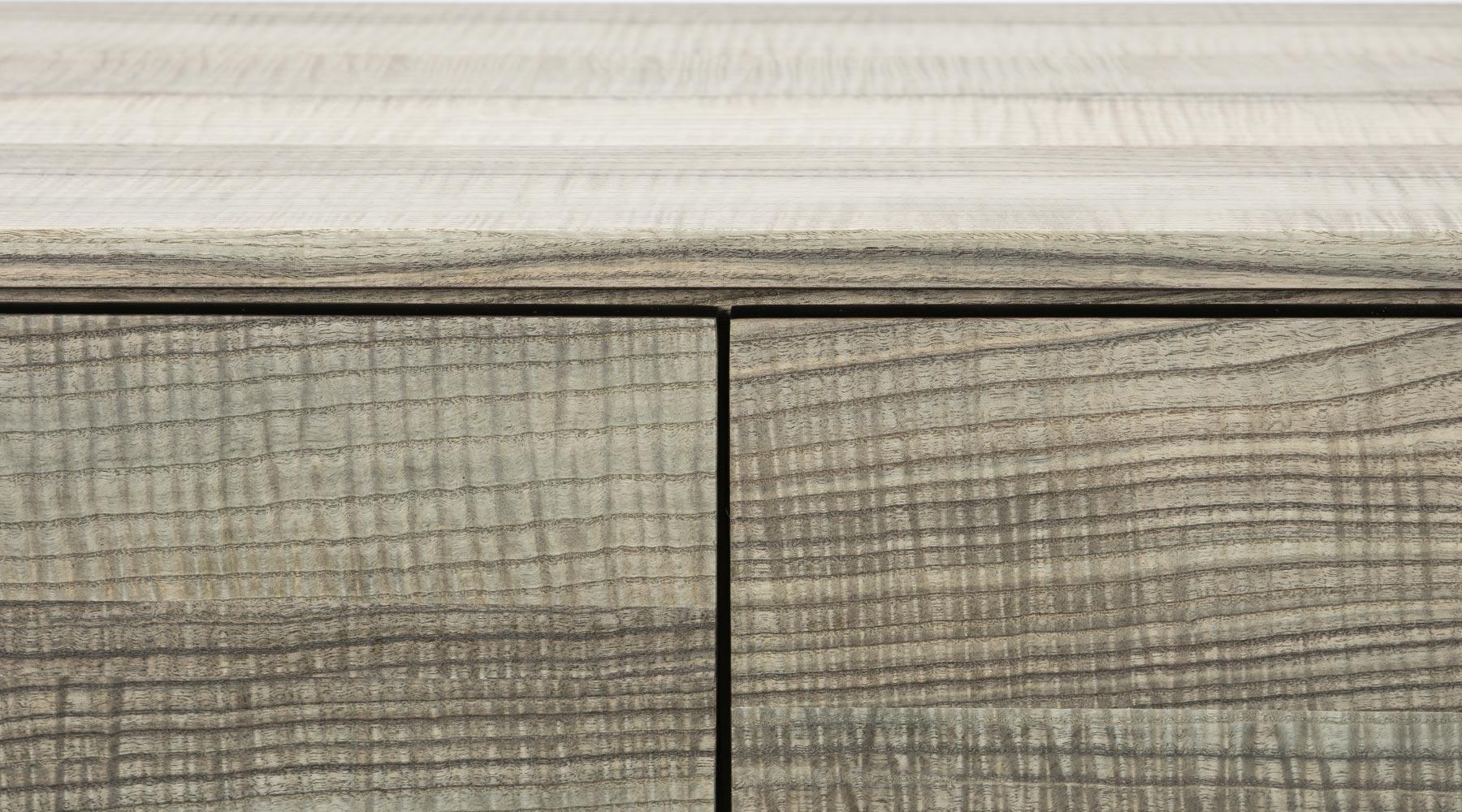 Contemporary Smoked Ash Sideboard by Johannes Hock For Sale 3