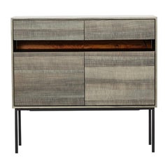 Contemporary Smoked Ash Sideboard by Johannes Hock