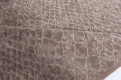 Contemporary Snake Design Handmade Wool Rug by Doris Leslie Blau