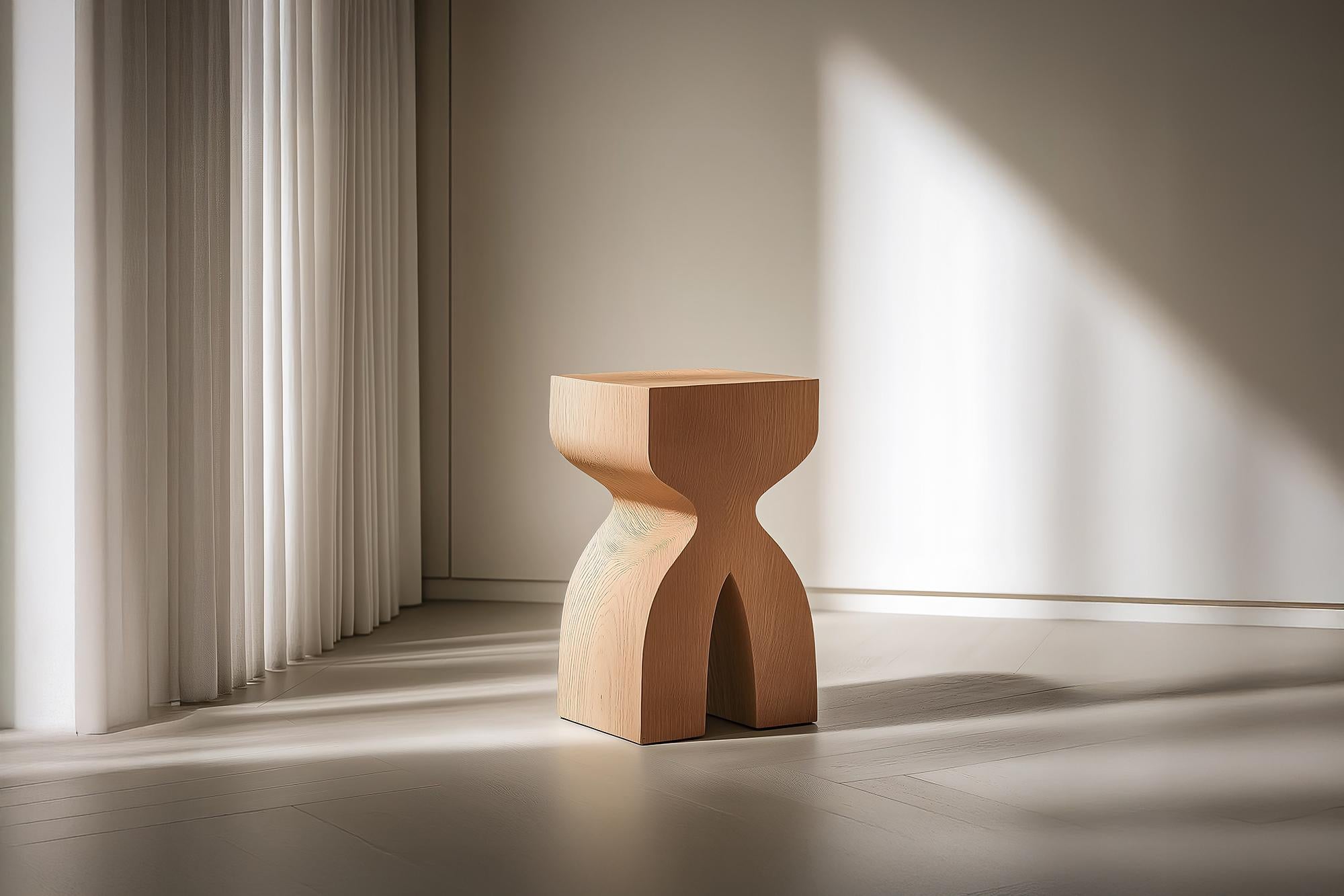 Socle No58 Stool, Solid Wood Contemporary Furniture by NONO

Socle side table, auxiliary table, night stand

Socle is a small solid wood table designed by the NONO design team. Made of solid wood, its elaborated construction serves as a support,