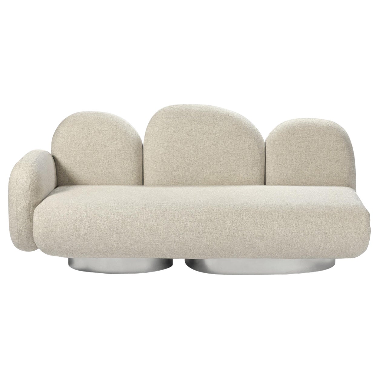 Canapé contemporain 'Assemble' de Destroyers/Builders, 2 places + 1 accoudoir en vente