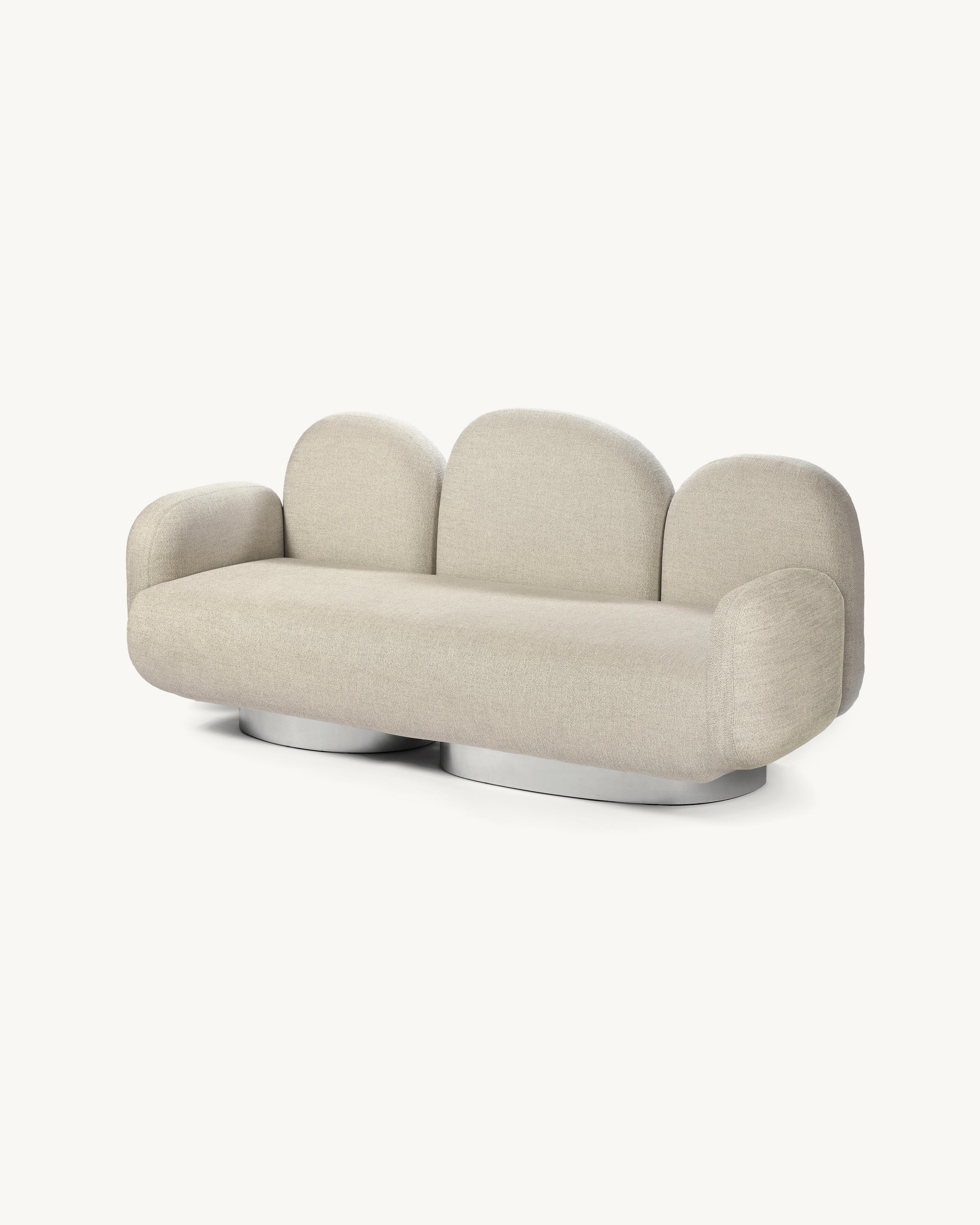 Contemporary Sofa 'Assemble' by Destroyers/Builders, 2 seaters + 2 armrests In New Condition For Sale In Paris, FR