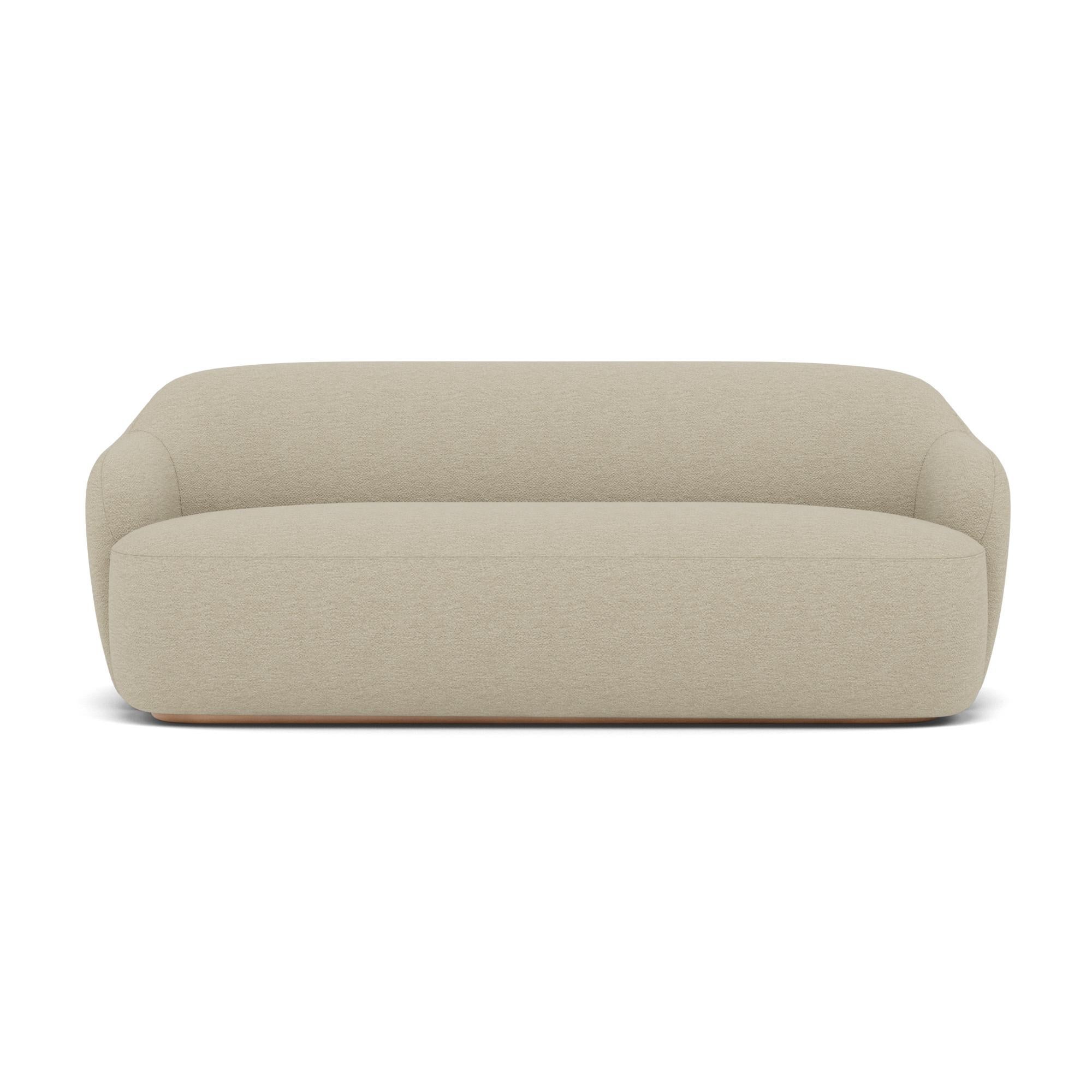 Contemporary Sofa 'Barba Club' designed by Andreas Engesvik for Fogia

Materials: 
- Fabric, foam and wood

Dimensions: 
- H. 70 cm / 190 cm / 80 cm / Seat Height: 44 cm
- H. 27.6 in / 74.8 in / 31.5 in / Seat Height: 17,32 in

Fabric shown on main
