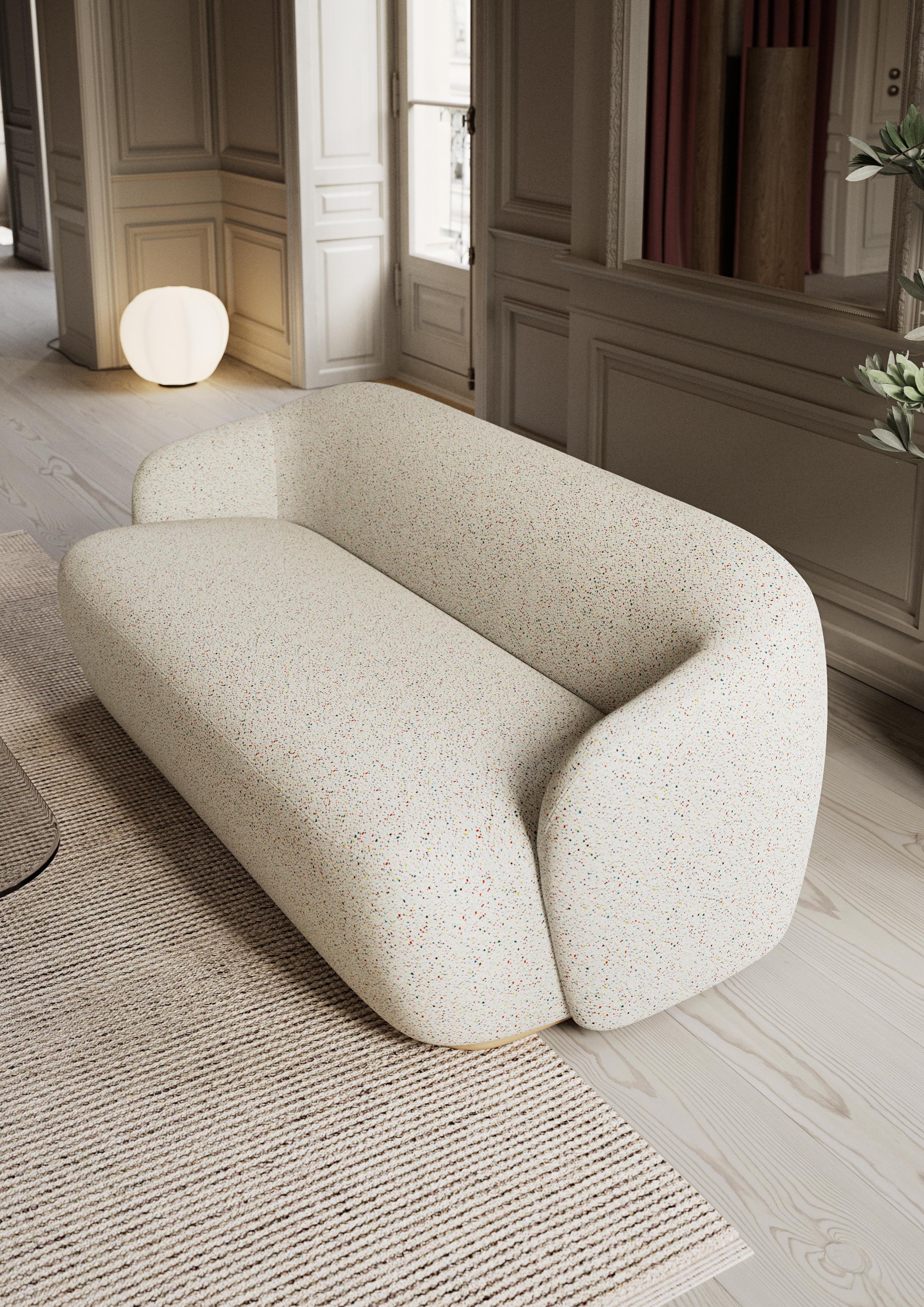 Contemporary Sofa 'Barba Club' by Fogia, Barnum For Sale 2