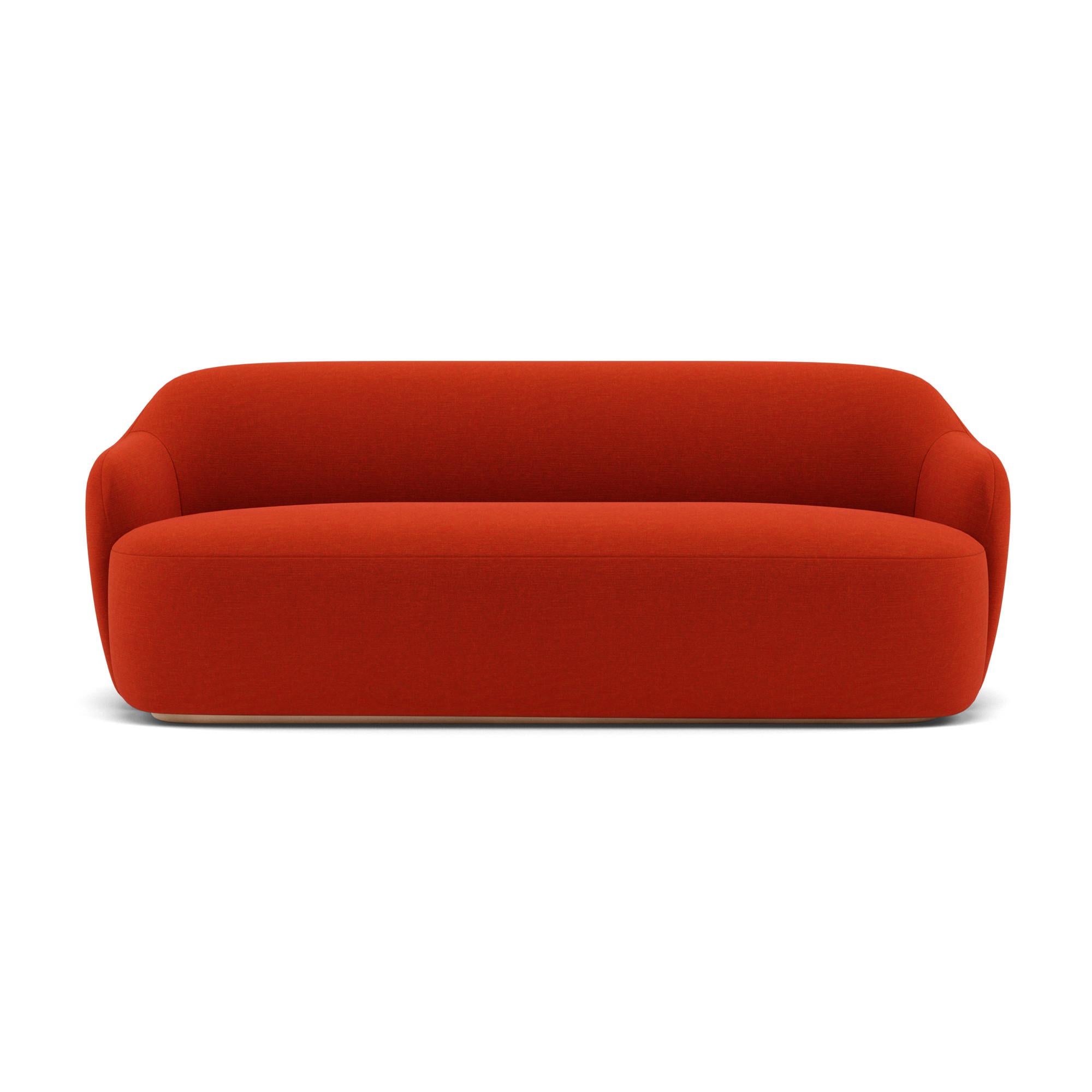 Contemporary Sofa 'Barba Club' designed by Andreas Engesvik for Fogia, Gentle 0373

Materials: 
- Fabric, foam and wood

Dimensions: 
- H. 70 cm / 190 cm / 80 cm / Seat Height: 44 cm
- H. 27.6 in / 74.8 in / 31.5 in / Seat Height: 17,32 in

Fabric