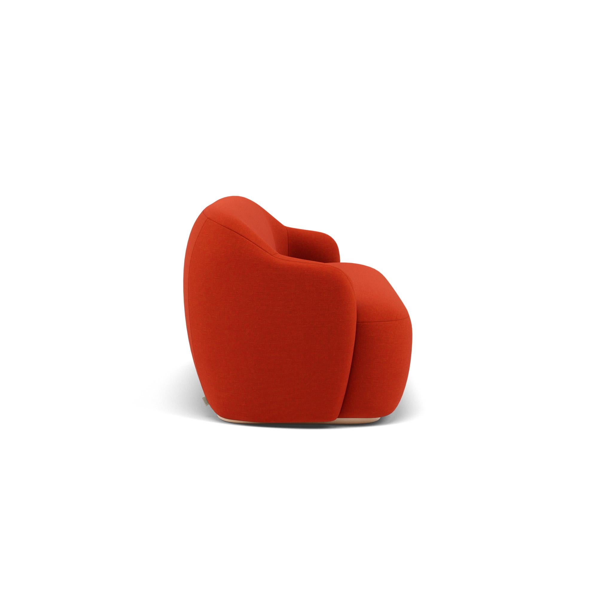 Modern Contemporary Sofa 'Barba Club' by Fogia, Gentle For Sale