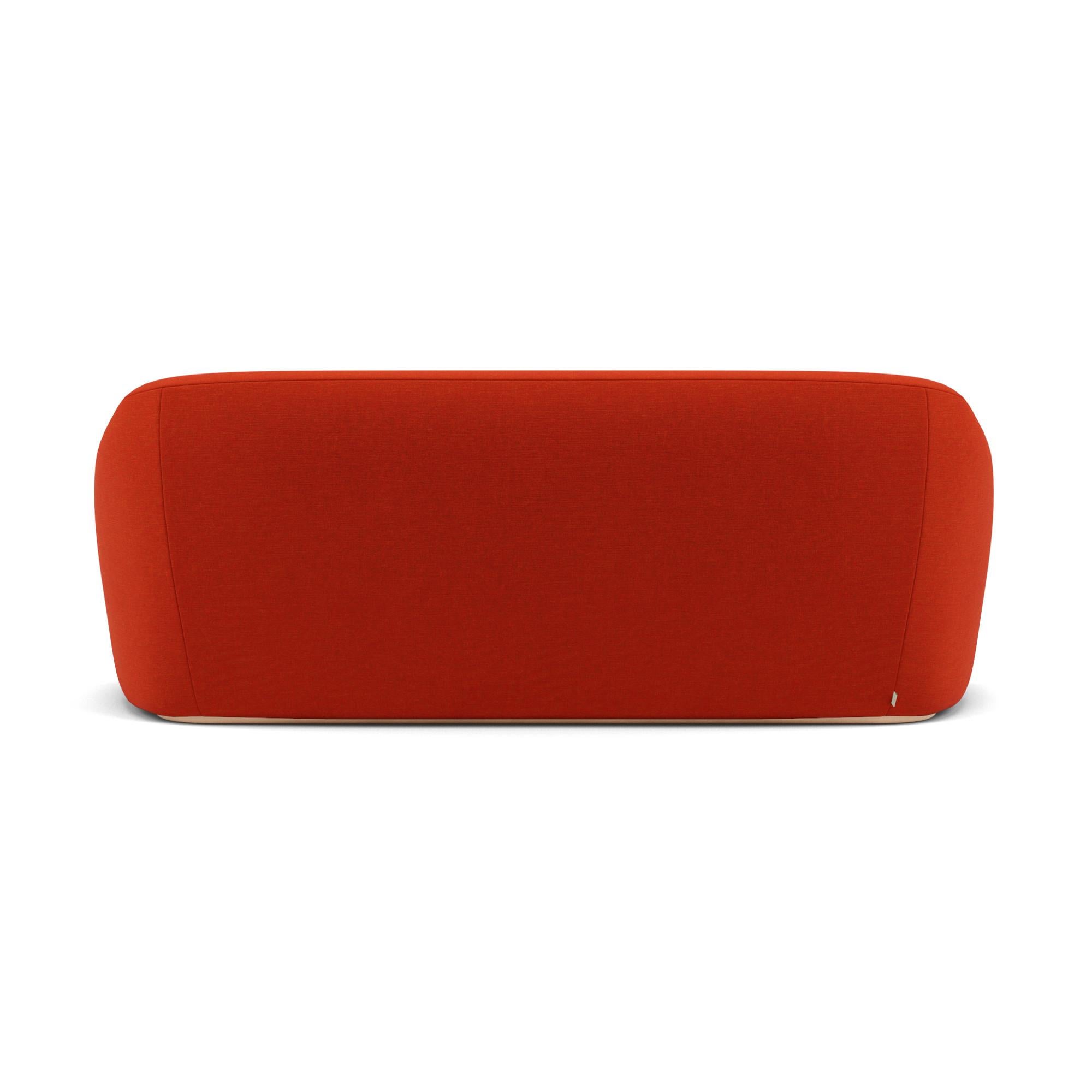 Fabric Contemporary Sofa 'Barba Club' by Fogia, Gentle For Sale