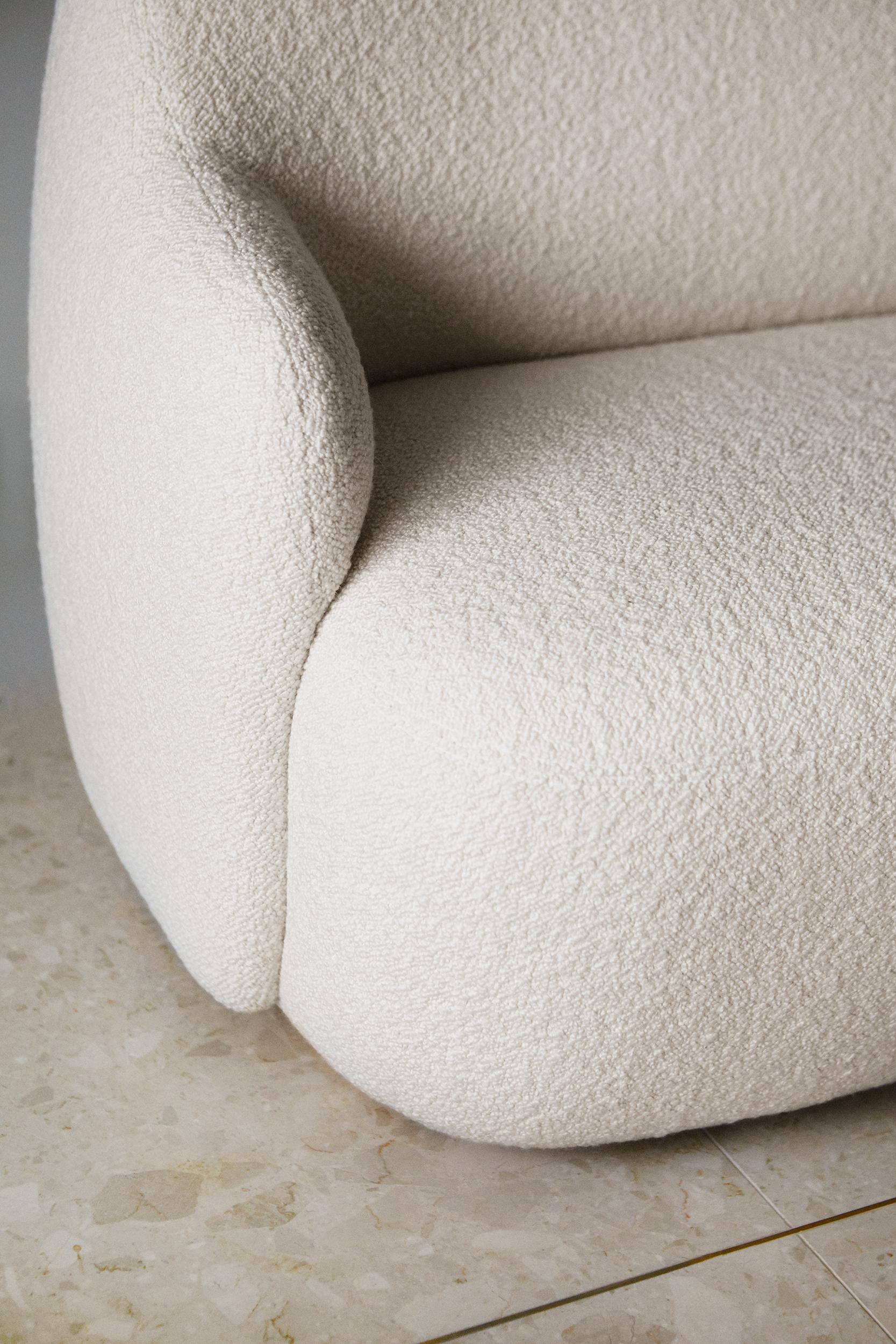 Contemporary Sofa 'Barba Club' by Fogia, Karakorum For Sale 5