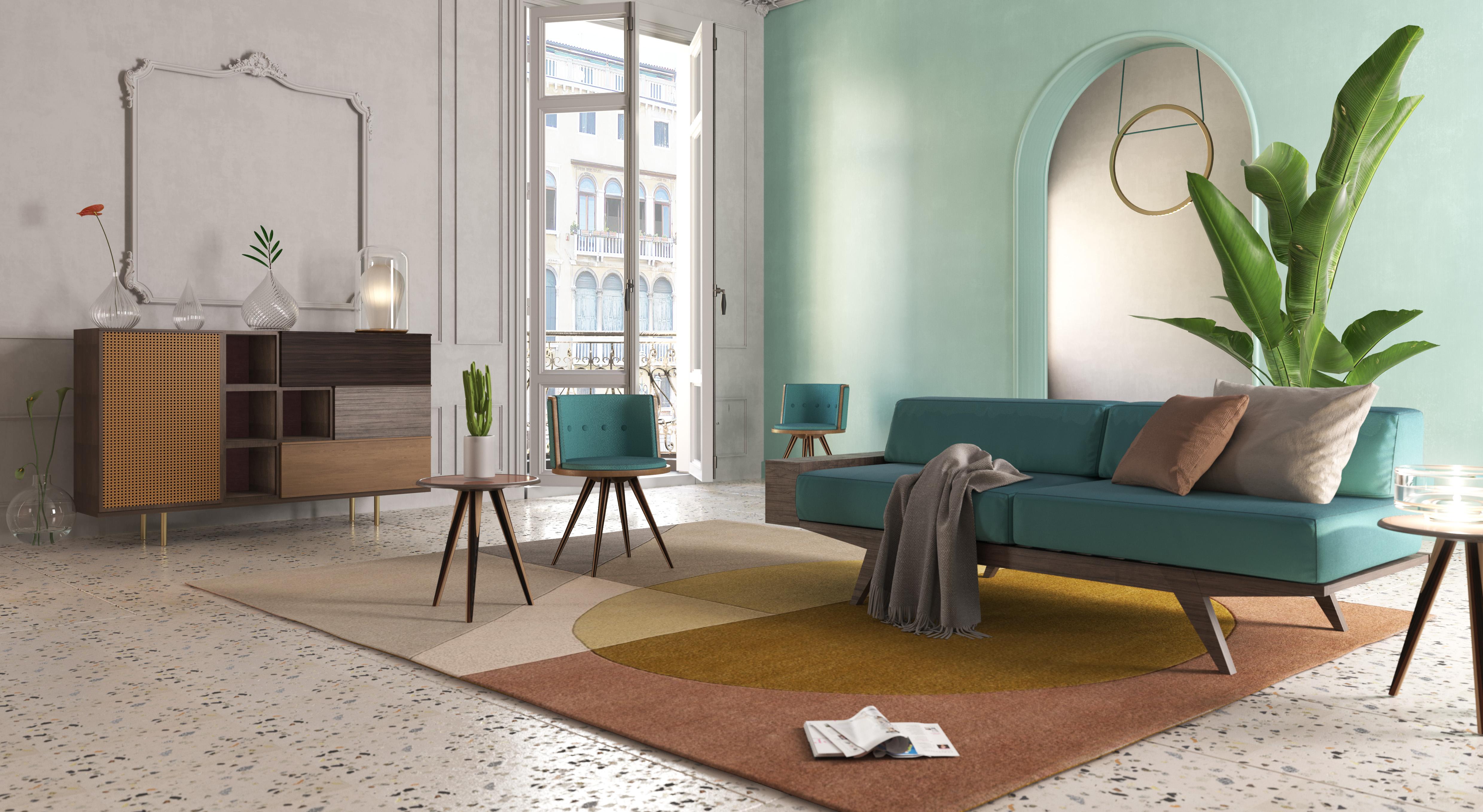 Contemporary Sofa Bed with Removable Cushions 2