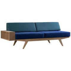 Contemporary Sofa Bed with Removable Cushions