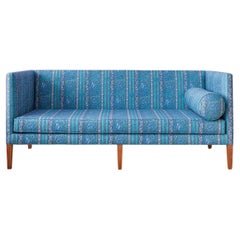 Contemporary Sofa mit blauem Bezug nach Maß von The Apartment, Belgien