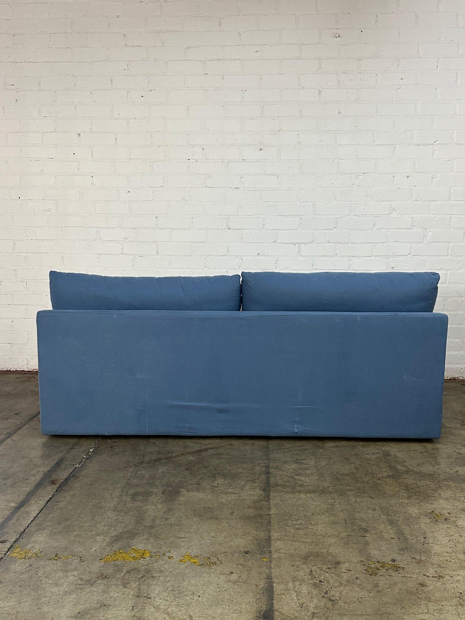 Contemporary Sofa in Light Blue - Sold Separately For Sale 7