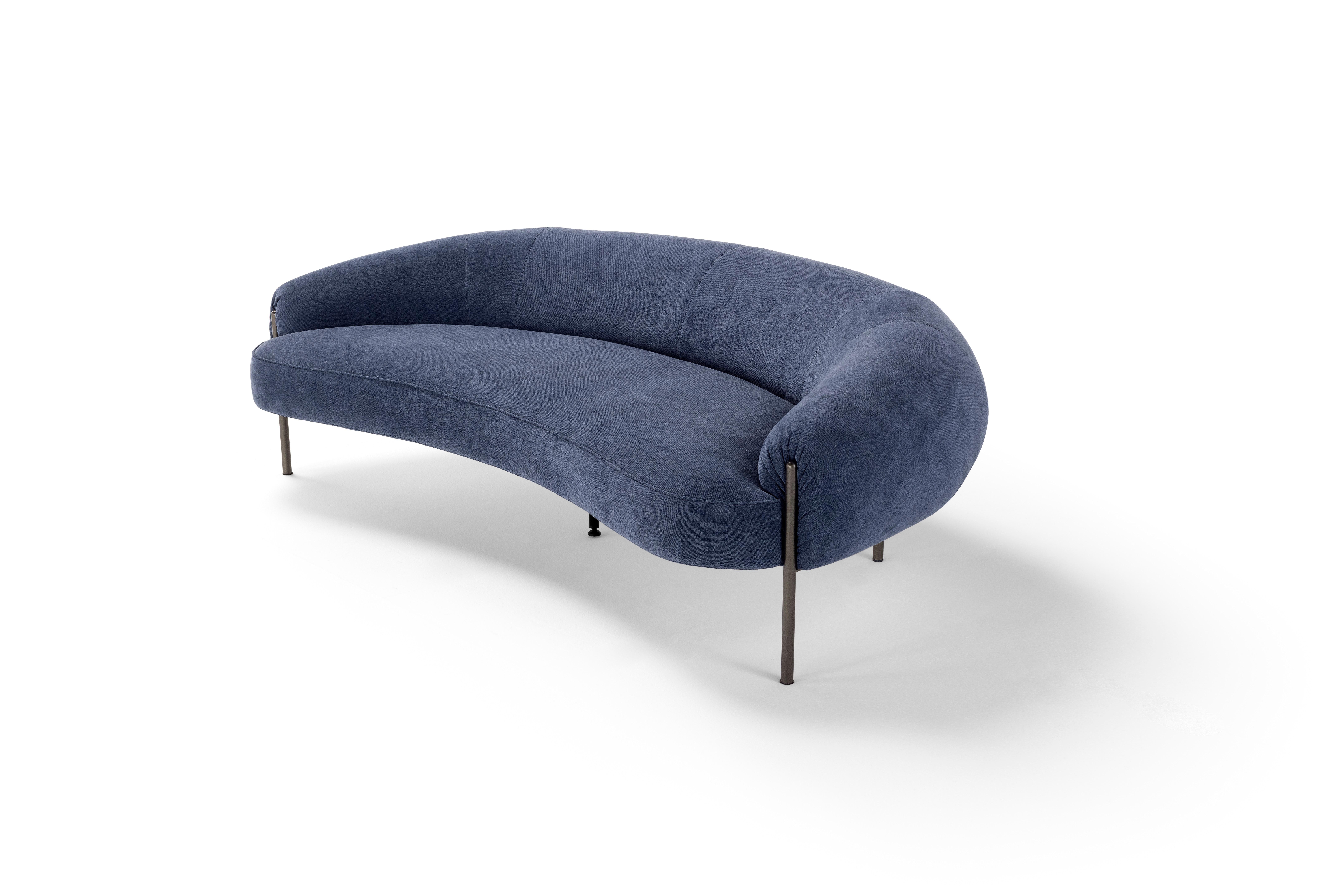 Contemporary Sofa 'Isola' by Amura Lab, Galba 110 For Sale 3