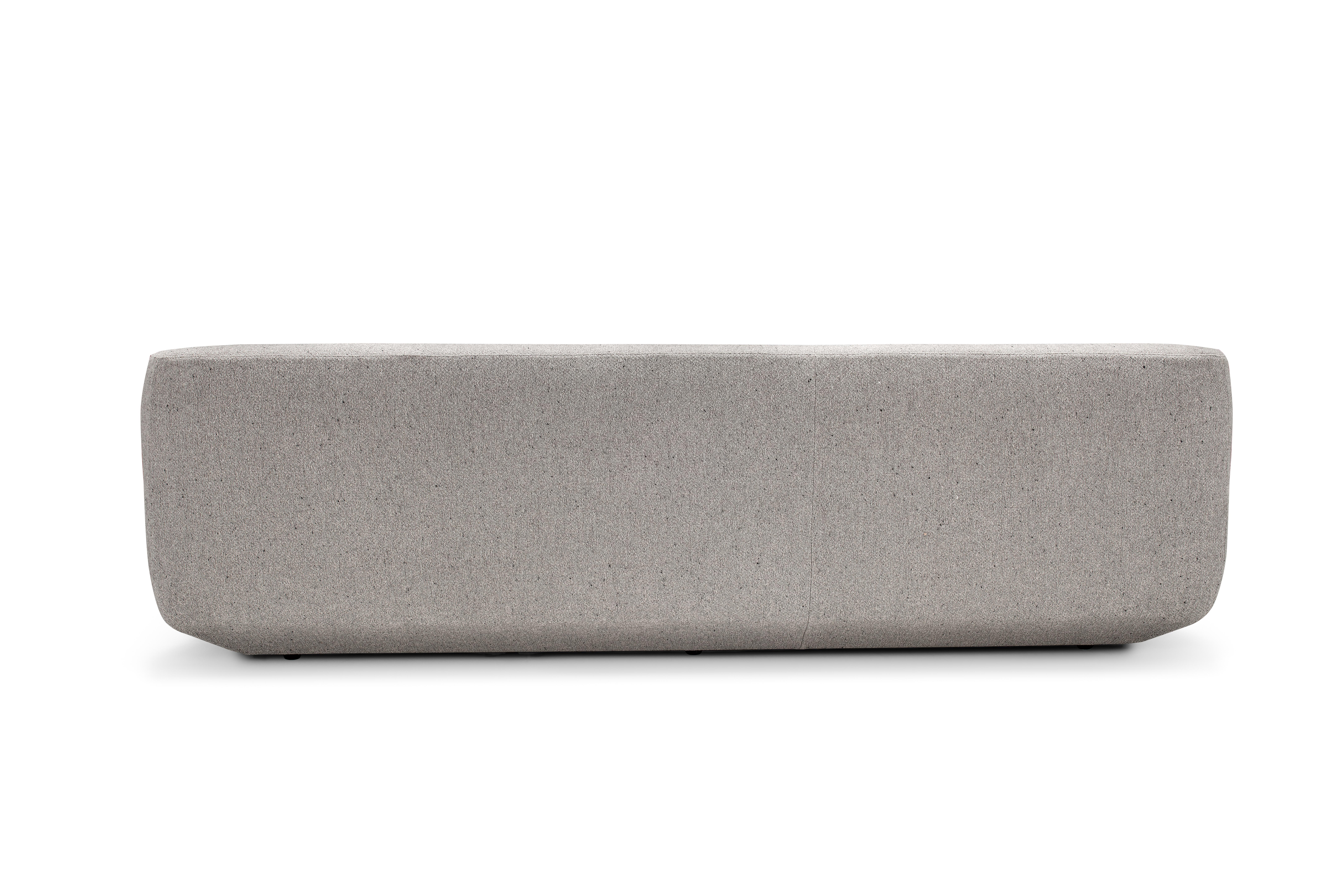 Italian Contemporary Sofa 'Panis' by Amura Lab, Module 583, Trama 216 For Sale