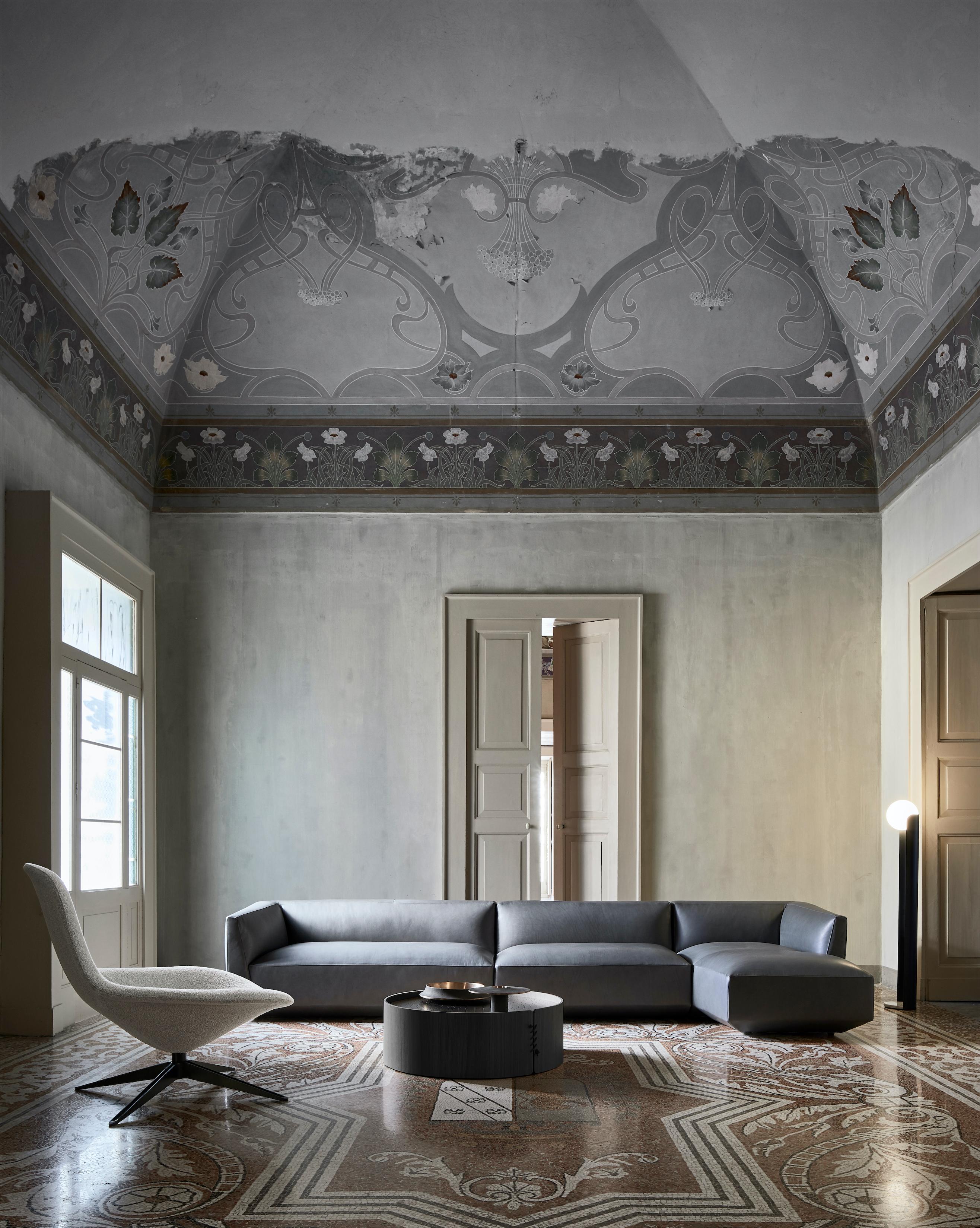 Italian Contemporary Sofa 'Panis' by Amura Lab, Setup 3, Nobilis 25 For Sale