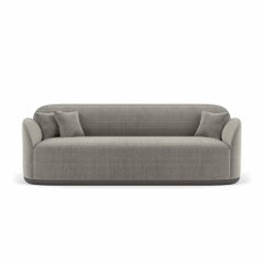 Zeitgenössisches Sofa '' Unio'' von Poiat, 3 Sitzmöbel, Stoff Hanoi 04 von Pierre Frey