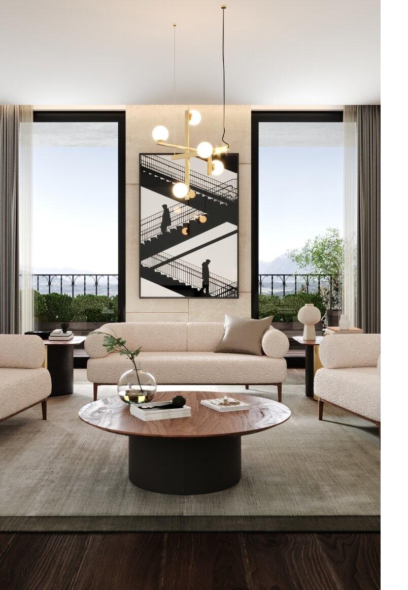 Mit seinen geschwungenen Linien und einzigartigen Formen weist dieses Sofa ein klassisches und zeitloses Design auf, das es zu einer eindrucksvollen Ergänzung der Einrichtung Ihres Wohnzimmers macht. 
Abmessungen:
B 195 x T 95 x H 75 CM
B 76,8