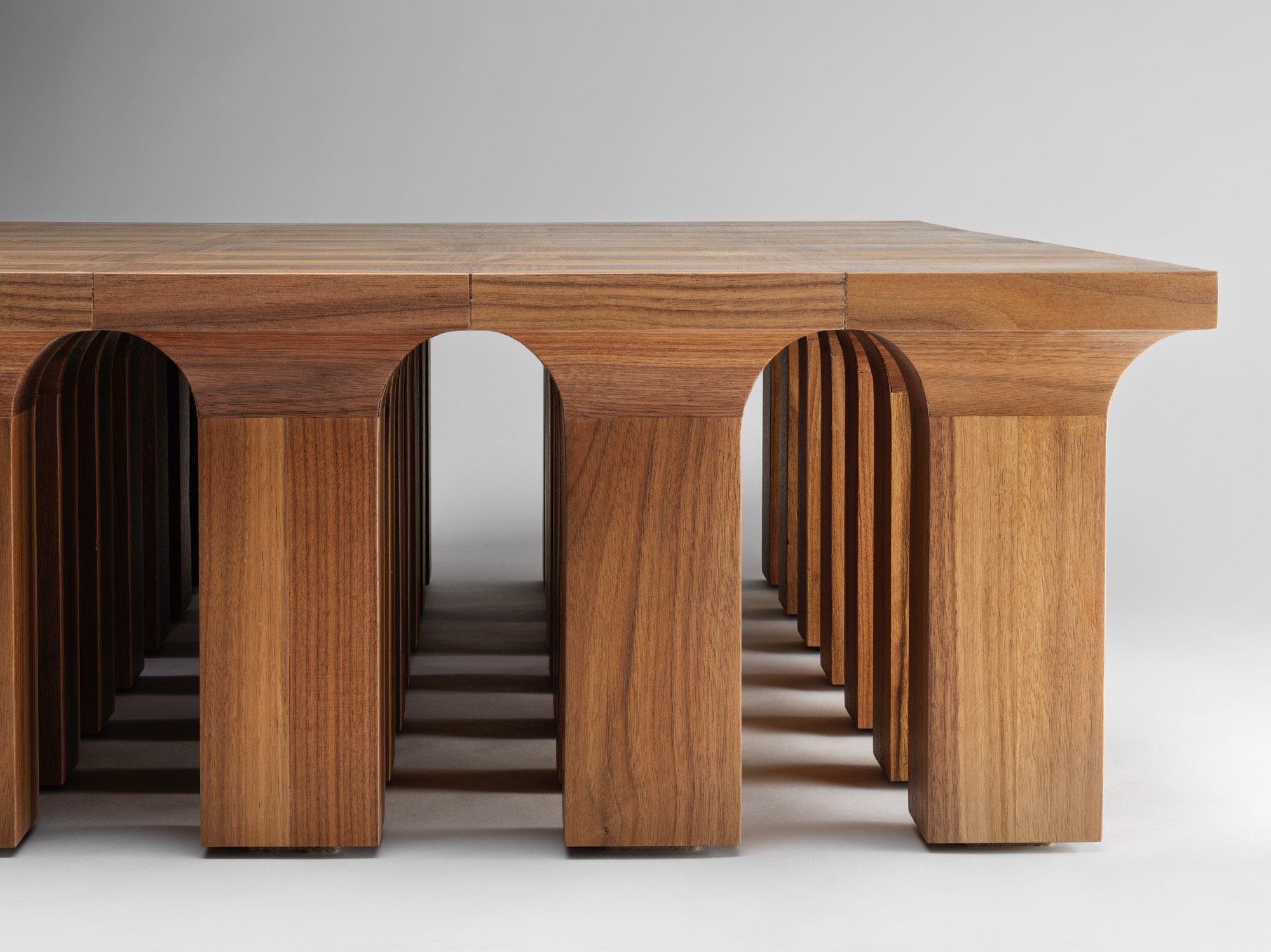 Tim Vranken is a Belgian furniture designer who focuses on solid, handmade furniture. Throughout his designs the use of pure materials and honest natural processes are paramount. The result is an unconcealed interplay of lines and shapes, without