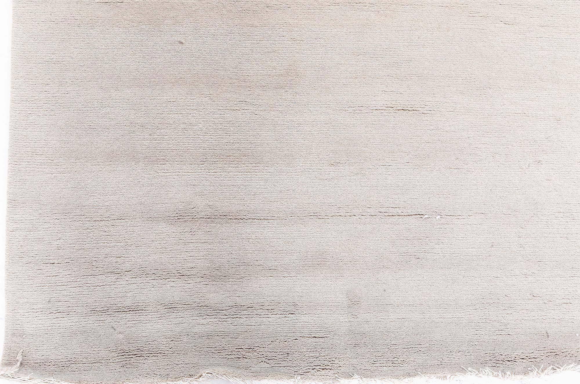 Contemporary Solid Beige Rug by Doris Leslie Blau
Size: 2'11