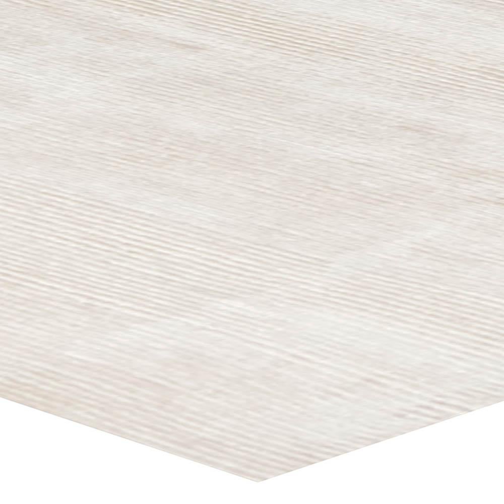 Lana Contemporary Solid Beige Wool Rug by Doris Leslie Blau in vendita