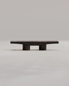 Banc Contemporary Solid Black Saint Laurent Abraccio 140 by Studio Narra