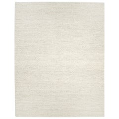 Contemporary Solid Hand Made Beige Area Rug 2' 0" x 3' 0"