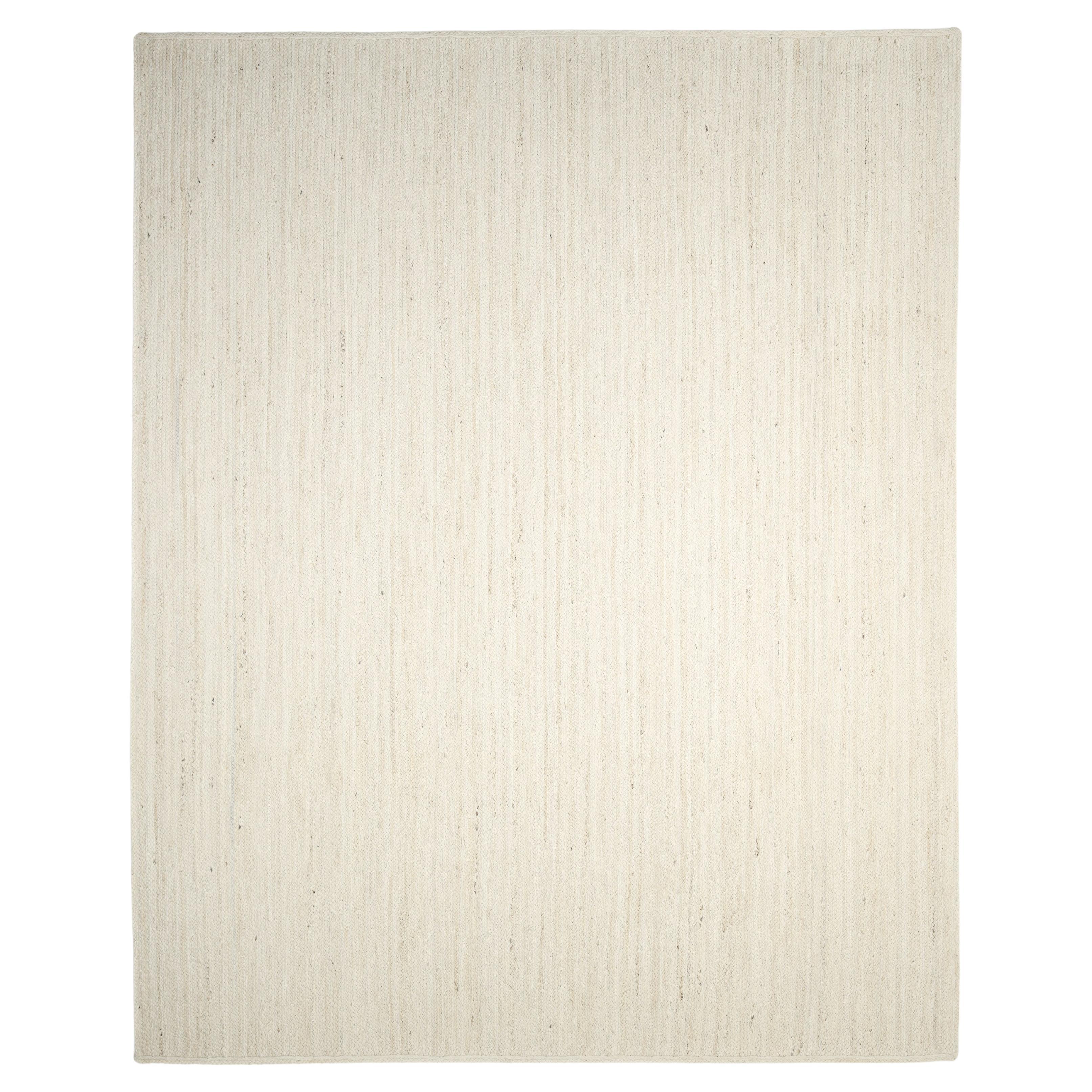 Contemporary Solid Hand Made Beige Area Rug 2' 0" x 3' 0"