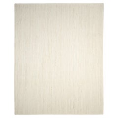 Contemporary Solid Hand Made Beige Area Rug 2' 0" x 3' 0"