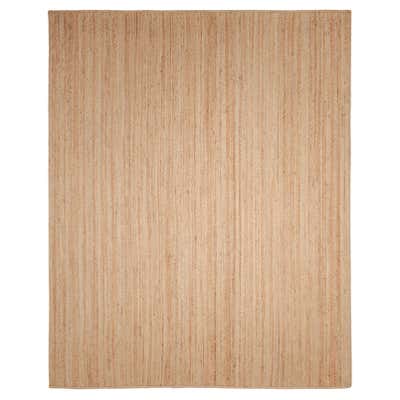 Rug and Kilim’s Contemporary Textural Rug in Brown, Simple Solid Striae ...