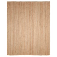 Contemporary Solid Hand Made Brown Area Rug 5' 0" x 8' 0"