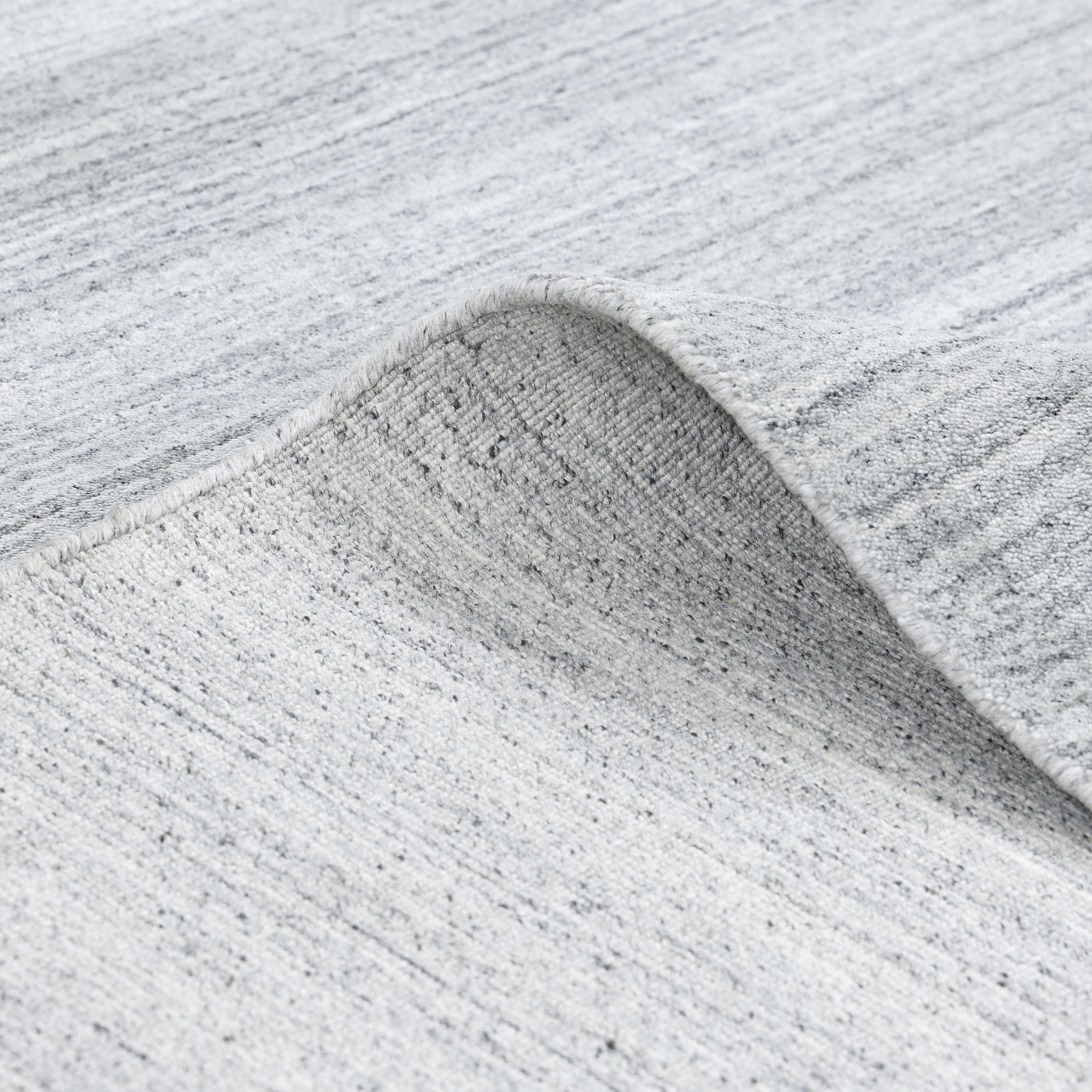 Lana Tappeto d'area grigio Made Solid Contemporary 10' 0