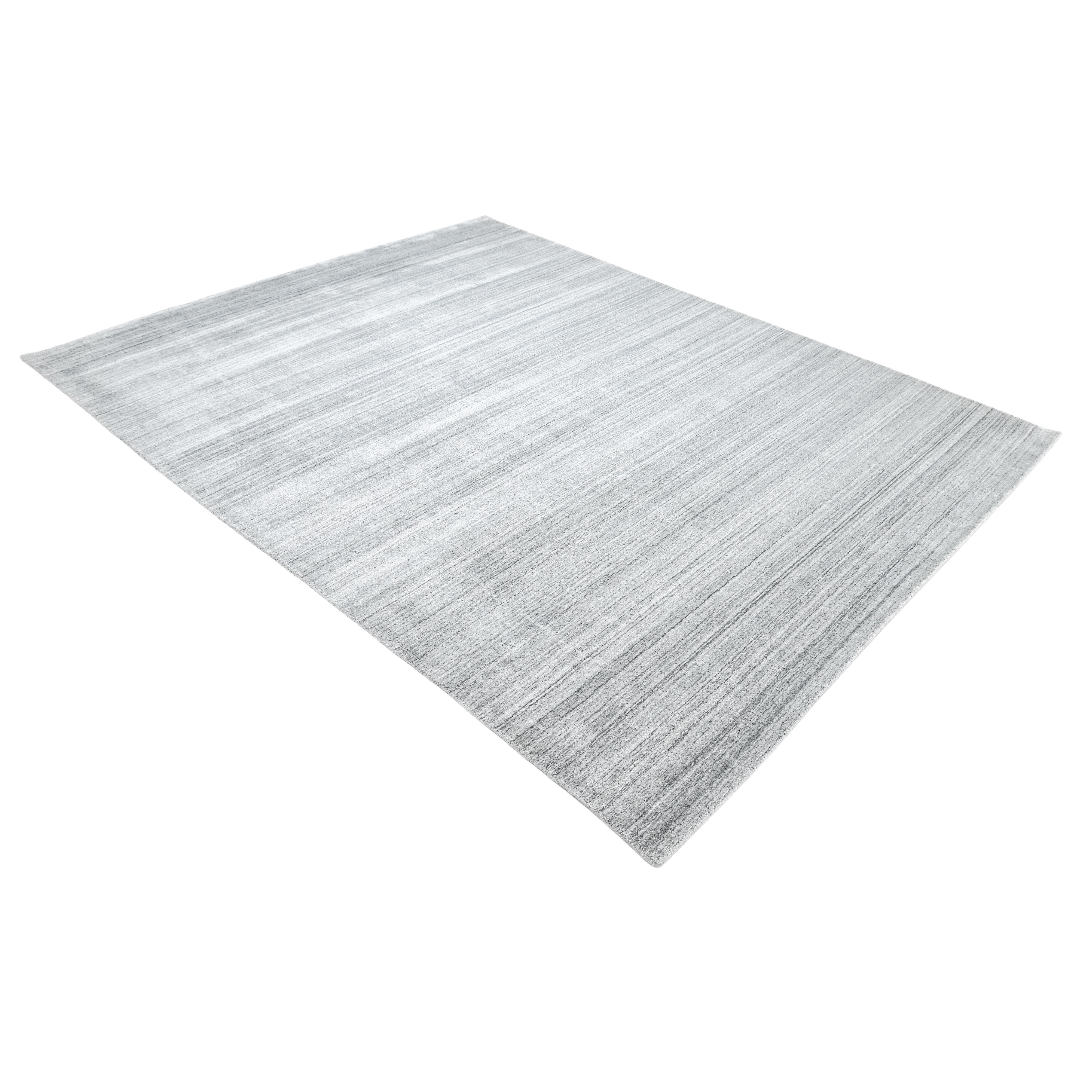 Tappeto d'area grigio Made Solid Contemporary 10' 0