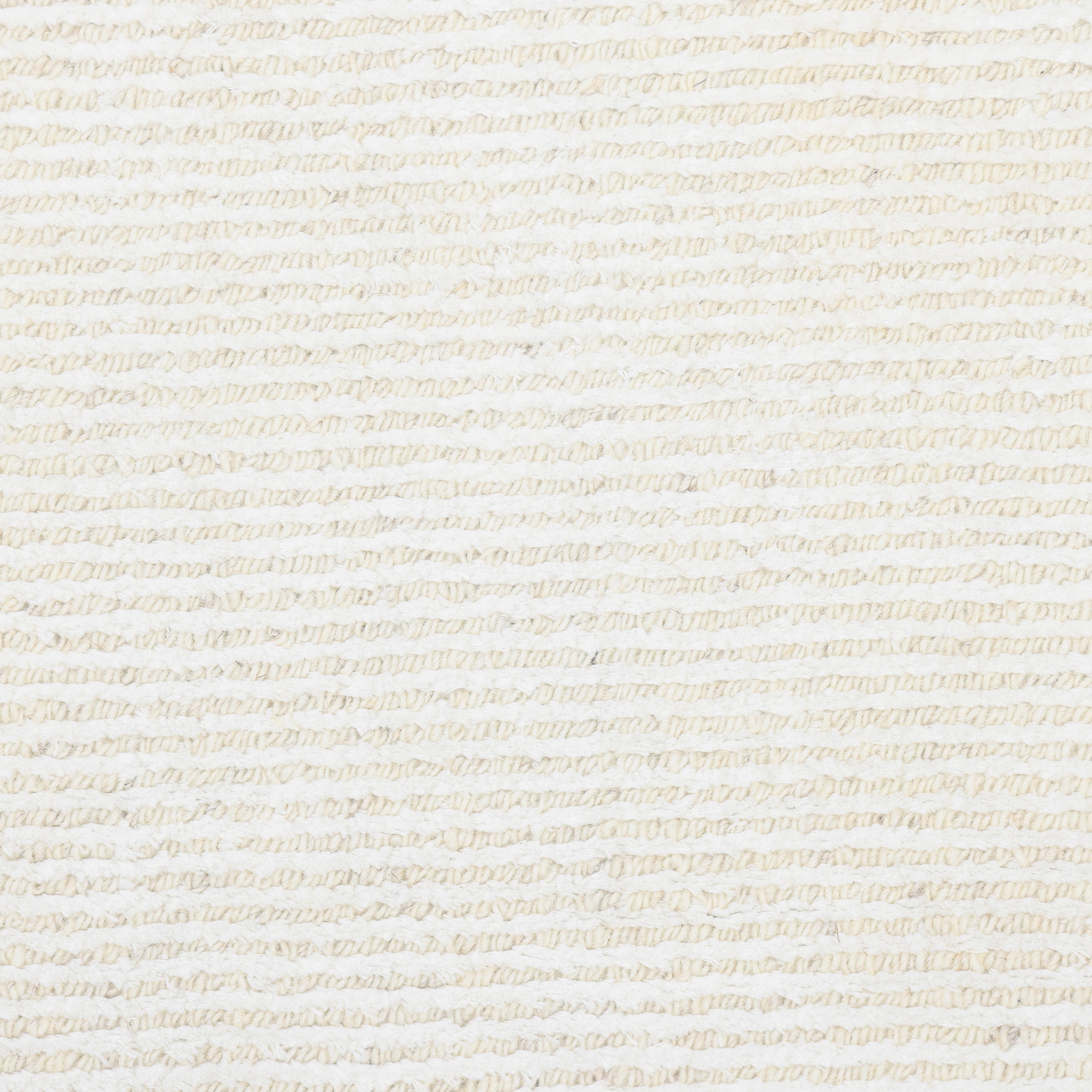 Contemporary Solid Hand Made Elfenbein Bereich Teppich 10' 0