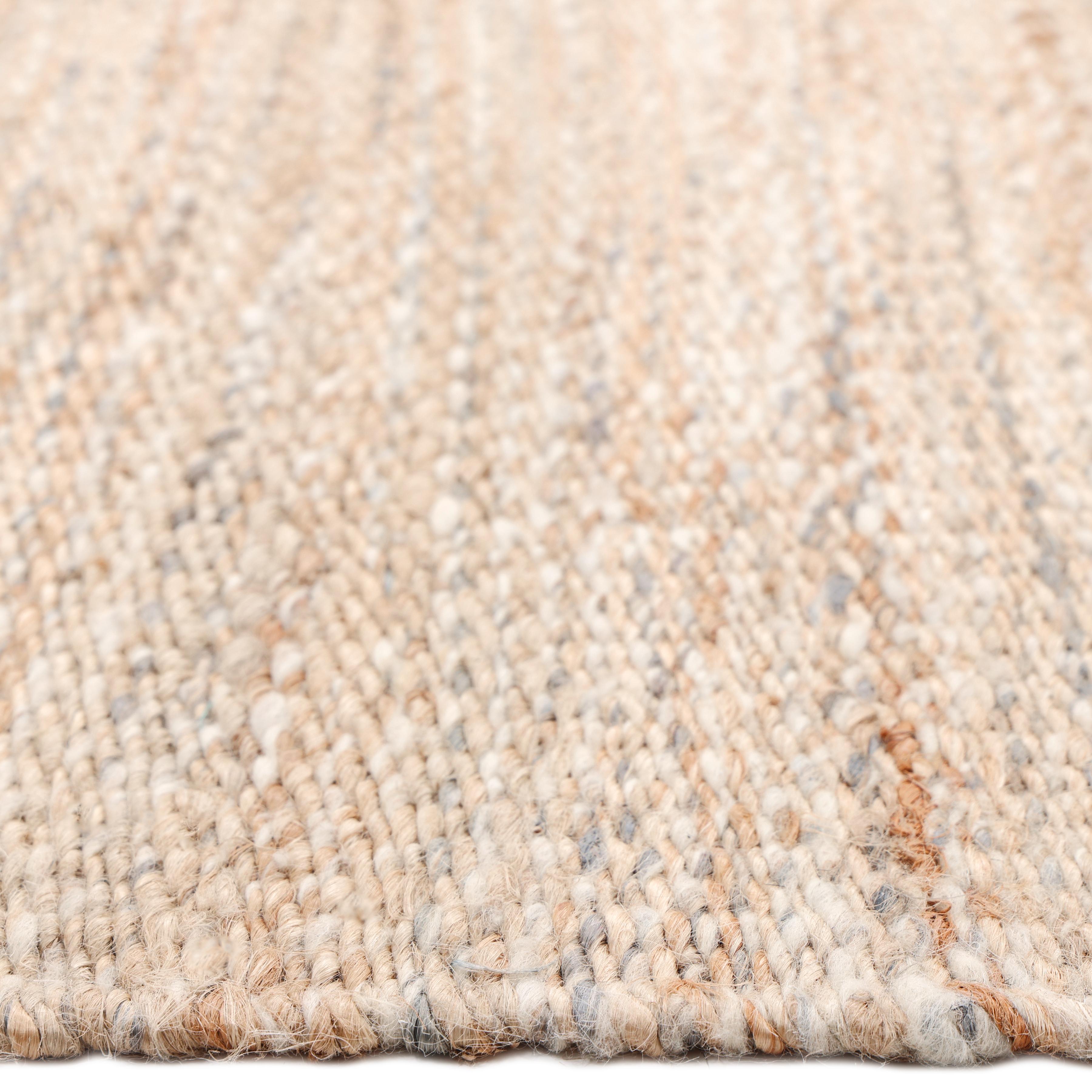 Contemporary Solid Hand Made Light Brown Area 9' 0