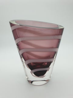 Contemporary Solid Murano Glass Vase by Cenedese, late 1990s