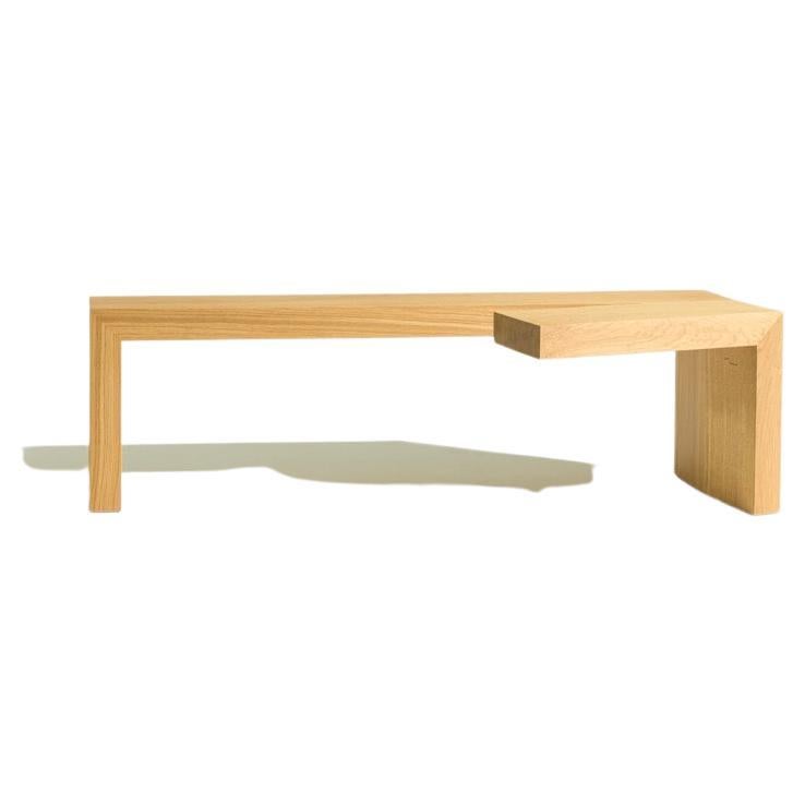 Solid Oak Monks Bench at 1stDibs