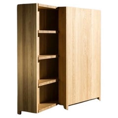 Contemporary solid oak rack cabinet 2 by Casimir